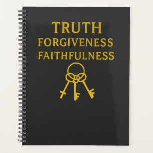 Truth, Forgiveness, Faithfulness  Planner