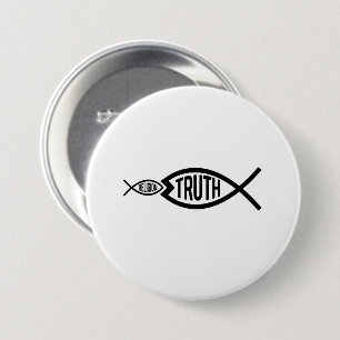 Truth is greater than Religion 7.5 Cm Round Badge