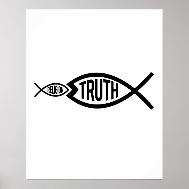 Truth is greater than Religion Poster (Front)
