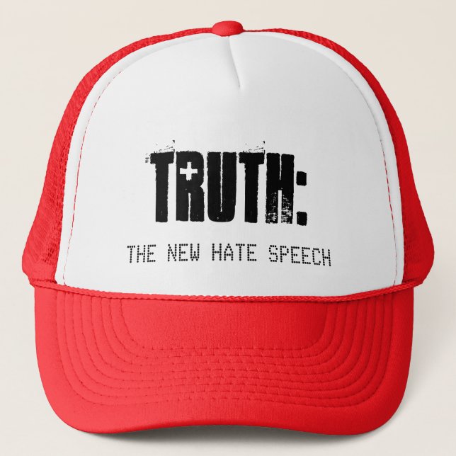Truth is the New Hate Speech - Unisex Hat (Front)