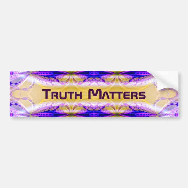 Truth Matters 3 Bumper Sticker (Front)