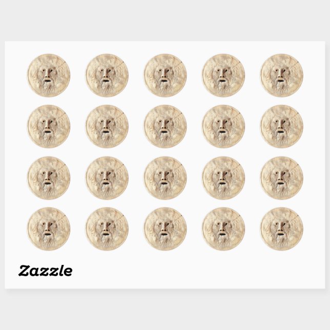 Truth of Mouth Classic Round Sticker (Sheet)