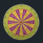 Truth or Dare (no kissing) Colourful green pink Dartboard<br><div class="desc">These dart boards come in 3 versions: • Plain (cool colours only, without Truth or Dare) • Truth or Dare with kissing • Truth or Dare without kissing. HERE ARE DARES ON ALL BOARDS: Wear your top and bottom inside-out Perform a belly dance Let the person next to you text...</div>