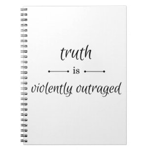 Truth or lie? notebook