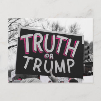Truth or Trump Postcard