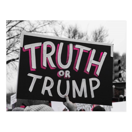 Truth or Trump Postcard