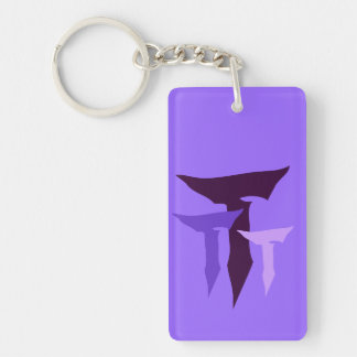 TRUTH PURPLE KEYCHAIN