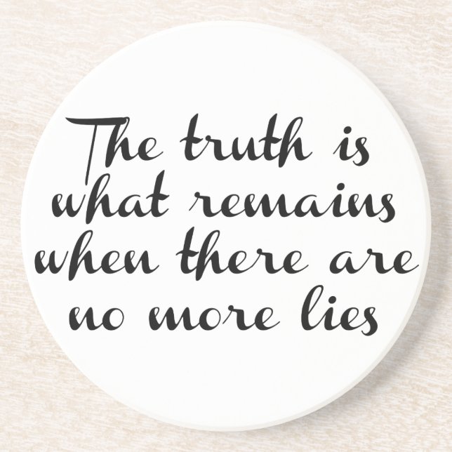 Truth Remains Coaster (Front)