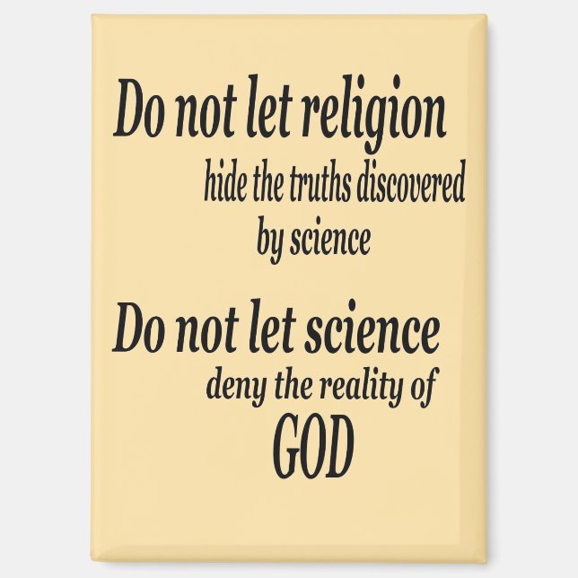 Truth Science God Magnet (Front)