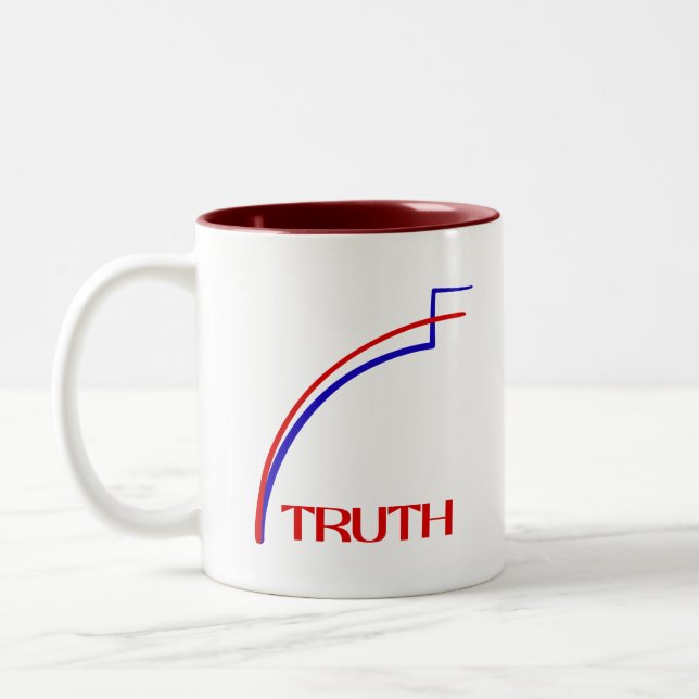 Truth Two-Tone Coffee Mug (Left)