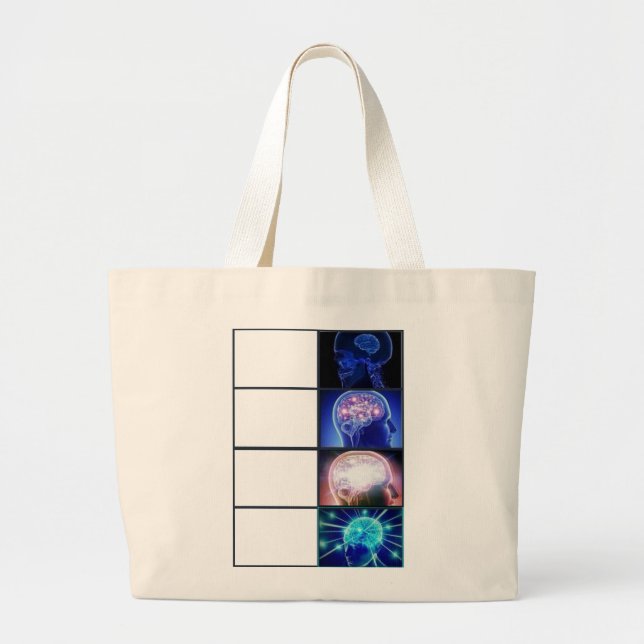 TRVMP Custom Meme Tote Bag (Front)