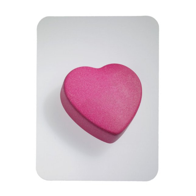 Try again heart candy magnet (Vertical)