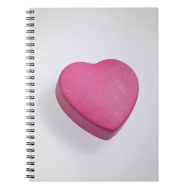 Try again heart candy notebook (Front)