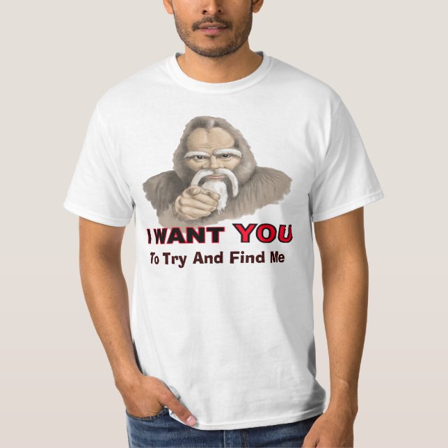 Try and Find Me: Gone Squatchin T-Shirts (Front)