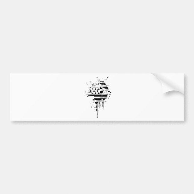 Try Brittany Breizh Bumper Sticker (Front)
