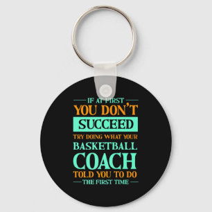 Try doing what your basketball coach told you key ring