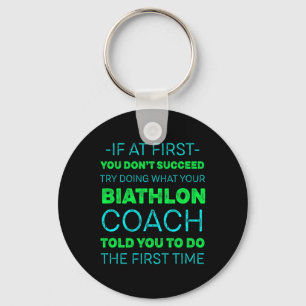 Try Doing What Your Biathlon Coach Told You Motiva Key Ring