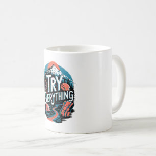Try everything coffee mug