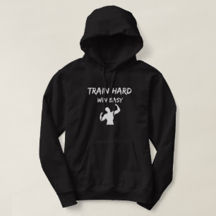 Try Hard Win Easy Gym Hoodie