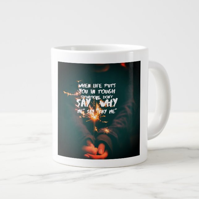 Try Me- Jumbo Mug (Front Right)