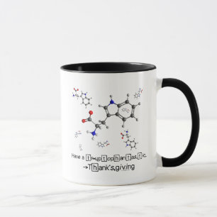 Tryptophan Molecule Mug