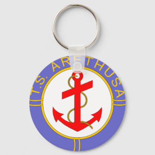 TS Arethusa badge Key Ring