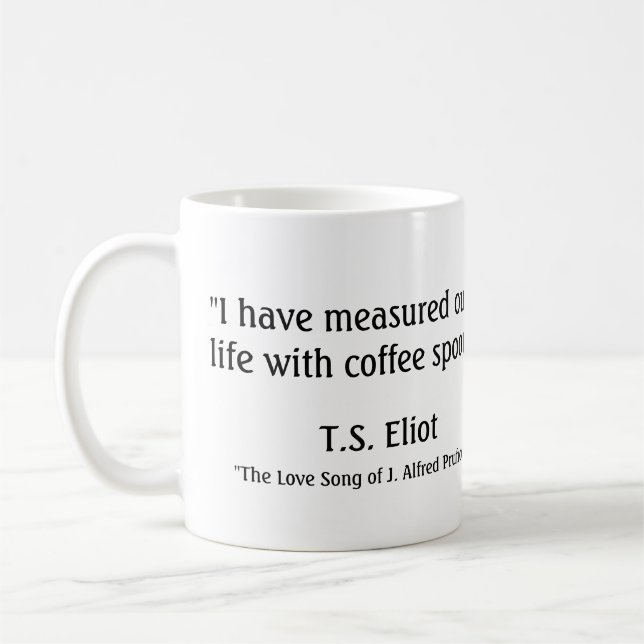 TS Eliot Coffee Mug (Left)