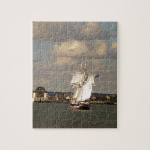 TS Royalist entering Poole Harbour Jigsaw Puzzle