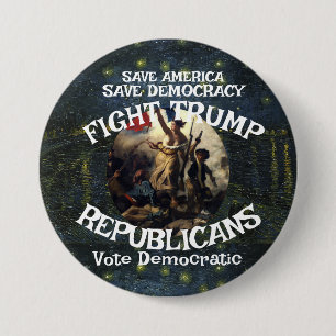 TSA BUTTON VD STD TRUMP TRUMPS REPUBLICAN PARTY HG