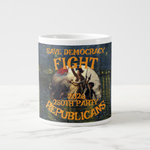 TSA DOJ FV COFFEE MUG VD STD TRUMP TRUMPS REPUBLIC