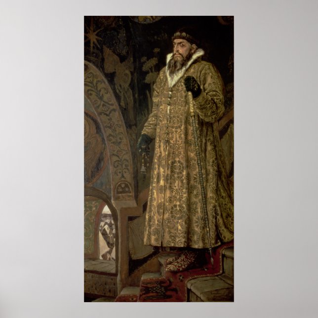 Tsar Ivan IV Vasilyevich 'the Terrible'  1897 Poster (Front)