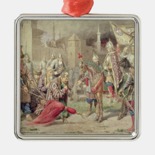 Tsar Ivan IV Vasilyevich the Terrible Metal Tree Decoration