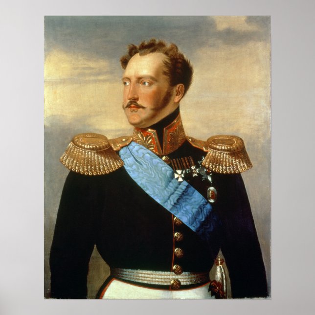 Tsar Nicholas I Poster (Front)