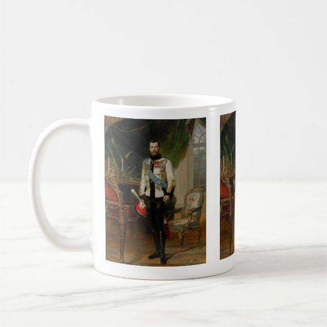 Tsar Nicholas II (1914) Coffee Mug (Left)