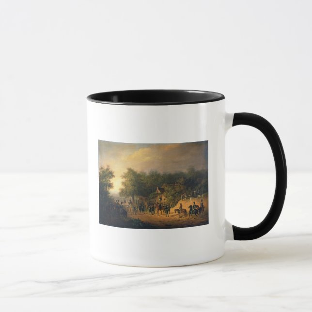 Tsar Nicholas I's arrival in camp Mug (Right)
