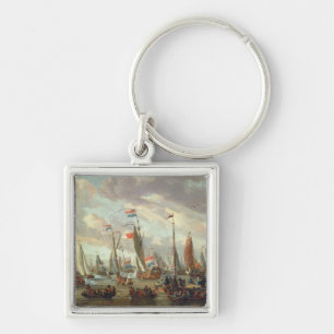 Tsar Peter I  visiting England in January 1698 Key Ring