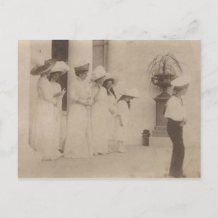 TSARINA & children OTMA& ALEXIS Romanov Russia#115 Postcard
