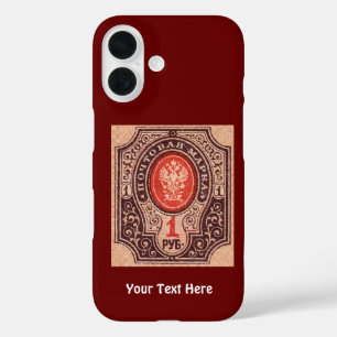 Tsarist Russia Postage iPhone 16 Case