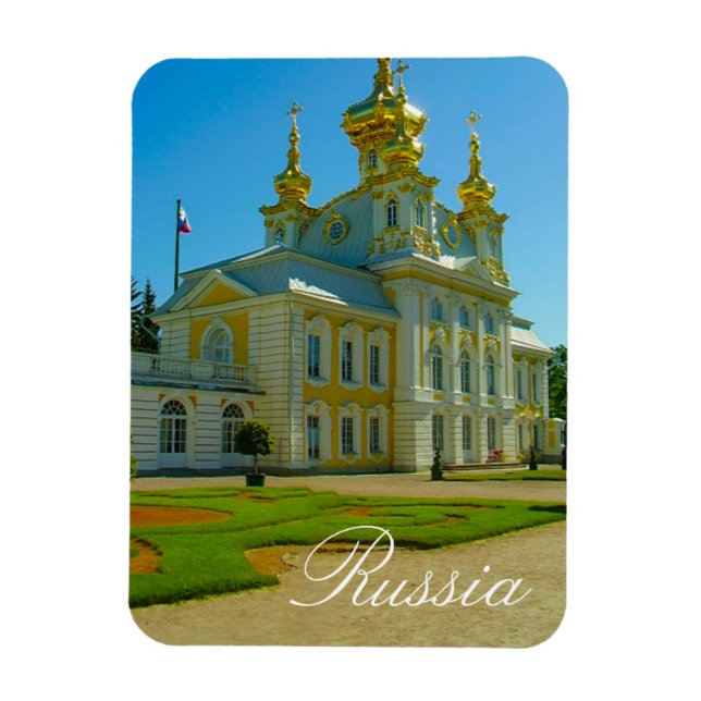 Tsarskoye Selo Pushkin Cathrine Palace Russia Magnet (Vertical)