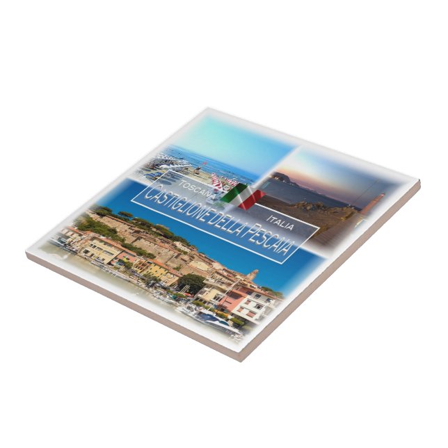 TSC021 CASTIGLIONE DELLA PESCAIA, Mosaic, Ceramic Tile (Side)