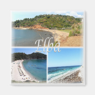 TSC022 ELBA ISLAND, Mosaic, Tuscany, Fridge Magnet