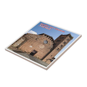 TSC052 SIENA, Basilica San Clemente, Ceramic Tile