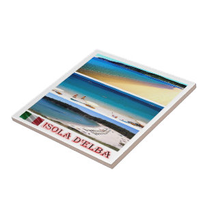 TSC064 ELBA ISLAND, Mosaic, Tuscany, Ceramic Tile