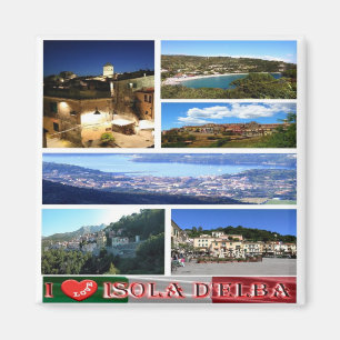 TSC065 ELBA ISLAND I Love, Tuscany, Fridge Magnet