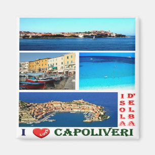 TSC066 CAPOLIVERI, ELBA Island, Tuscany, Fridge Magnet