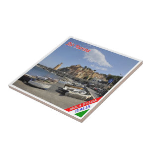 TSC072 RIO MARINA ELBA Island, Tuscany, Ceramic Tile