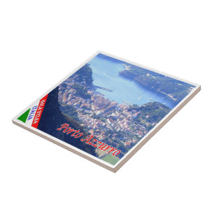 TSC078 PORTO AZZURRO ELBA Island, Tuscany  Ceramic Tile