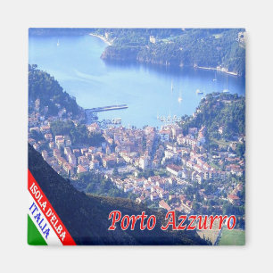 TSC078 PORTO AZZURRO ELBA Island, Tuscany  Fridge Magnet