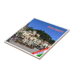 TSC079 PORTO AZZURRO ELBA Island, Tuscany, Ceramic Tile