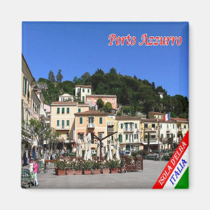 TSC079 PORTO AZZURRO ELBA Island, Tuscany, Fridge Magnet